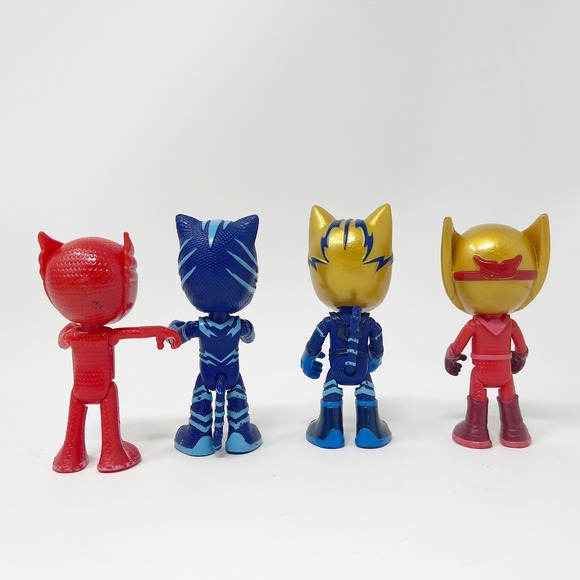 Disney Junior PJ Masks Power Mystery Mountain Catboy Figure Loose Lot Toy Red - Picture 8 of 10